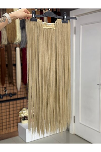 Fenomen Peruk Half Moon+2 Side Ashy Yellow Flat Snap