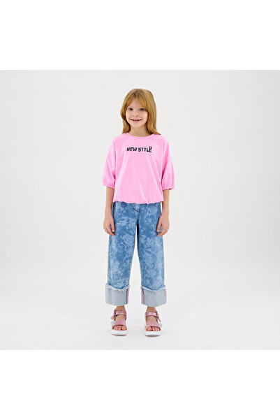 Panço T-ShirtwithPrintDetail