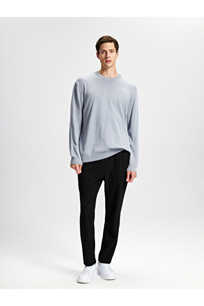 LC Waikiki Pulover pentru bărbați cu mânecă lungă cu guler rotund