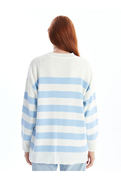 LC Waikiki Pulover de damă cu guler rotund - W42051Z8