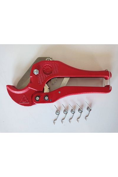 Candan PVC Pipe Cutting Clipper with 5 Spare Springs