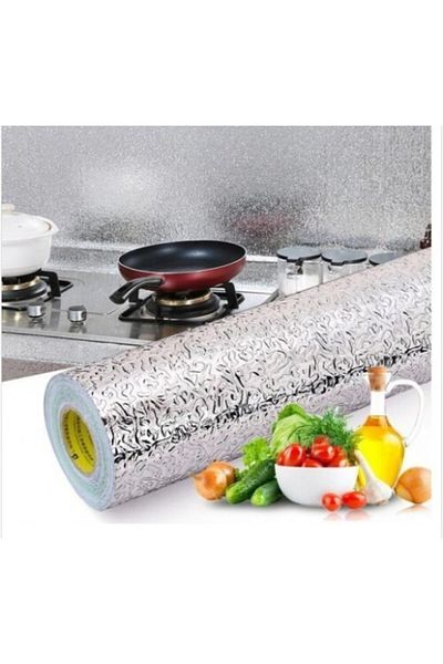 ANI OFİS KIRTASİYE A K Folie de protecție adezivă din aluminiu pentru bucătărie 2 metri 60 cm