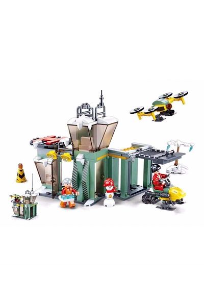 Sluban Town Snowfield Rescue 251 Piece Rescue Team