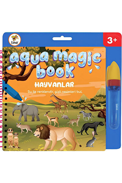 TOYFEST Aqua Magic Book Animals Magic Coloring Book