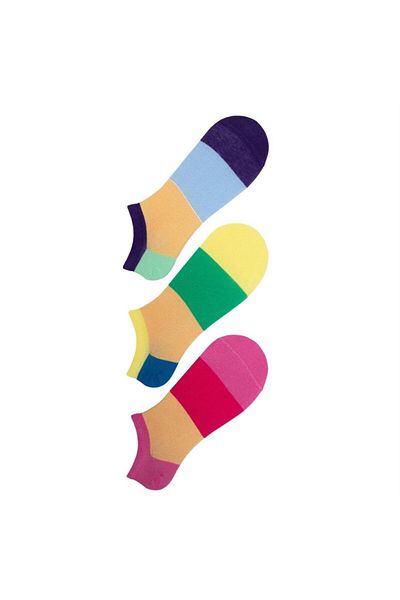 The Socks Company Комплект от 3 чорапи за жени - 23sdcr169p