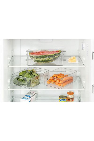 Hayveys 5.4Lt Large Size Unbreakable Refrigerator Organizer Box with Handle