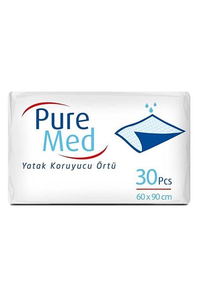 Puremed Patient Diapers Mattress Protector 60x90 30pcs * 2 Packs
