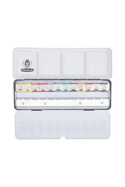 Schmincke Horadam Aquarell Ekstra Boşluklu Metal Kutu Artist Sulu Boya Seti 1...