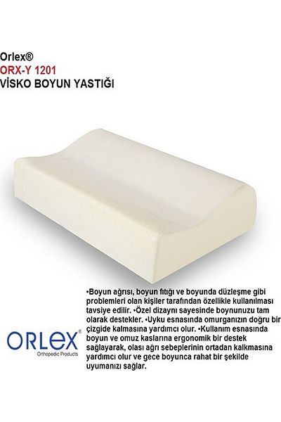 ORLEX Visco Neck Pillow