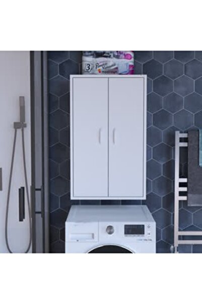 Modilayn NEWYORK 54 x 88,4 x 32,5 cm Makine Üstü Çok Amaçlı Asma Banyo & Mutfak Dolabı