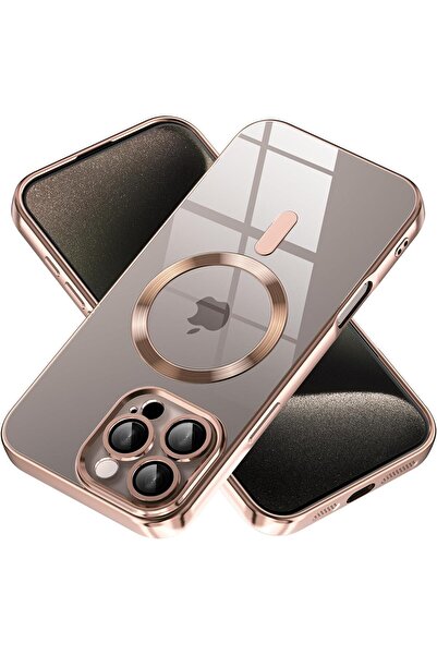 Rivor Apple iPhone 16 Pro İçin Kılıf Kamera Korumalı Magsafe Wireless Şarj Şe...