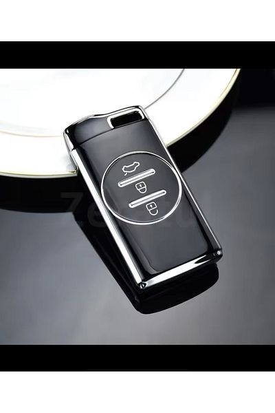 bigkey Chery Tiggo 7 Key Case (Black-Silver Color)
