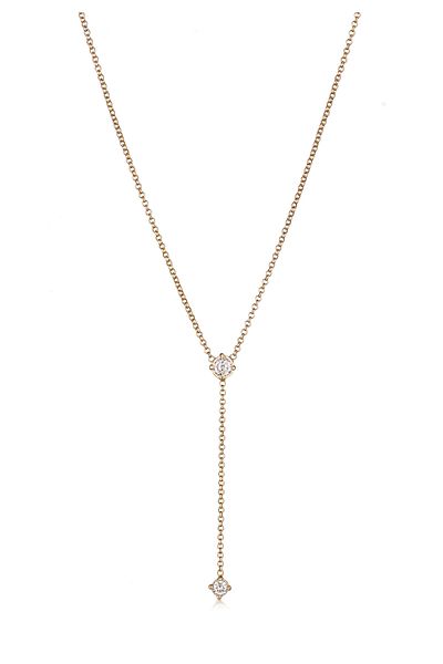 ELLI Necklace Necklace-y Women Pendant Zirconia Diamond Cut White 925 Sterling Silver Party / New Ye