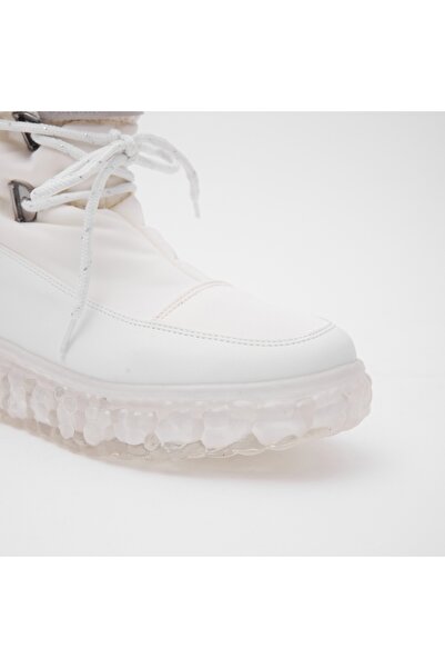 TOGO Beyaz Paraşüt Kadın Kar Botu [060059]