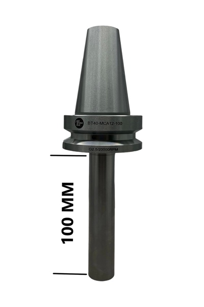 BT40 MCA12 - 100 BOY VİDALI TUTUCU M12X100 BOY VİDALI TUTUCU 20.000 devir balans alınmıştır