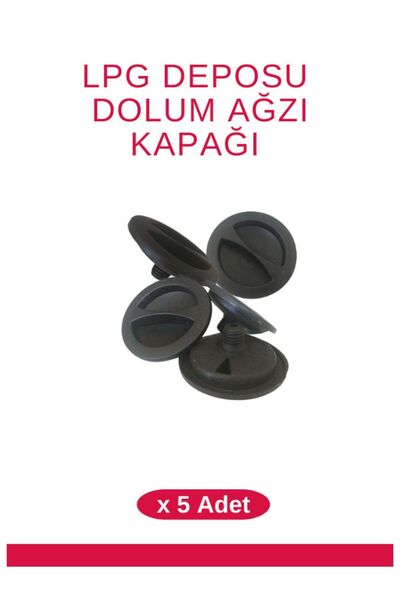 OEM Atiker Lpg Depo Dolum Ağzı Kapağı Ince Diş ( 5 Adet )