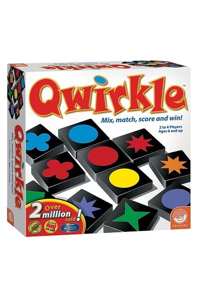 Mindware Qwirkle - بطاقة منقوشة بقصة مريحة