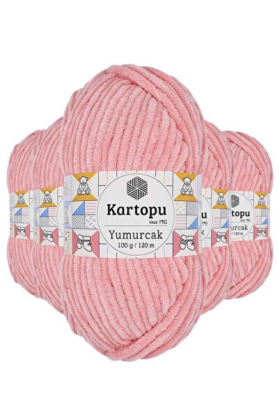 Marsilyan 5 قطع من خيوط الحياكة اليدوية المخملية Yumurcak مسحوق K777