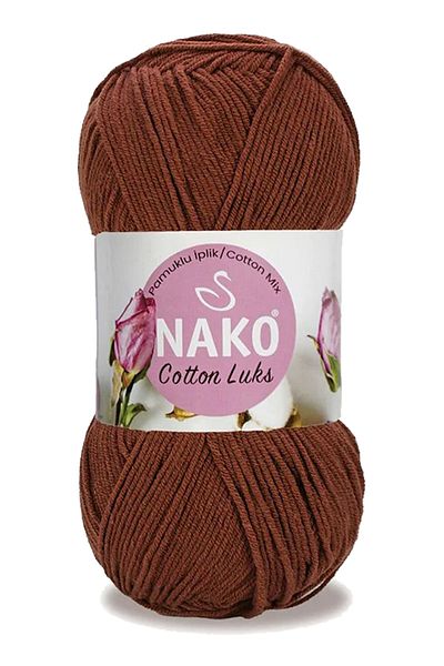 NAKO Red Brown Colored 5 Pieces Cotton Luxury Vest and Tunic Set - 97556