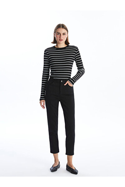 LC Waikiki بنطلون جينز نسائي بقصة ضيقة