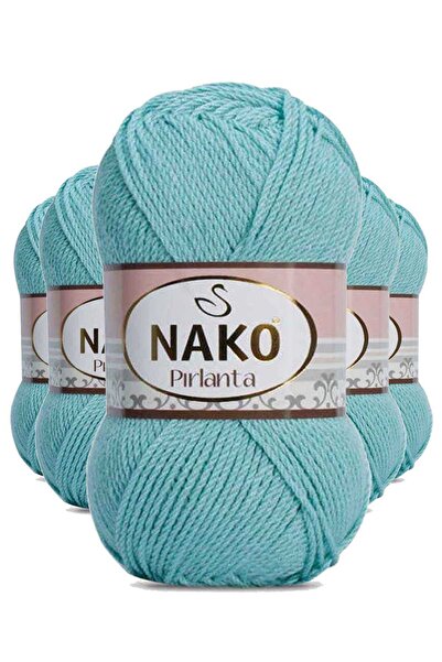 Marsilyan 5 قطع ألماس أميجورومي خيط جديلة يدوي من الصوف الأخضر المائي 1297