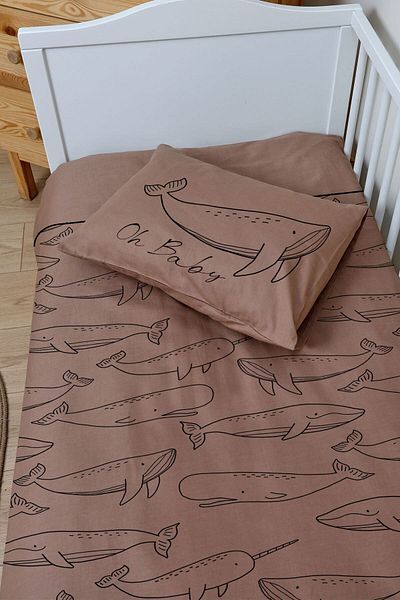 Tuğba Kuğu Linen Duvet Cover Set - Baby Size (100X150)