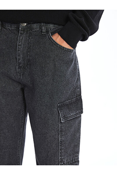 LC Waikiki Ανδρικό τζιν παντελόνι Anthracite 780 Jogger