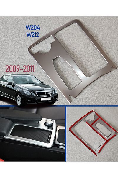 GCP German Car Parts Mercedes W212 Console Frame Trim - W212 E Series Chrome Frame Accessory