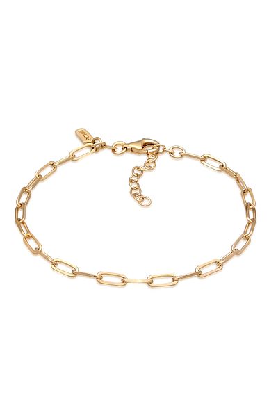 ELLI Armband Armkette Damen Lang Gliederkette 925 Sterling Silber Party/Silvester Erweiterbar 1