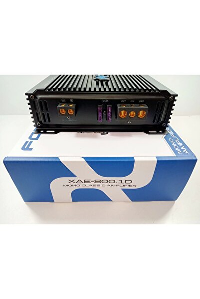 For-X Mono Amfi – Xae-800.1d Bass Anfisi – 800 Rms Bass Kontrollü Mono Anfi