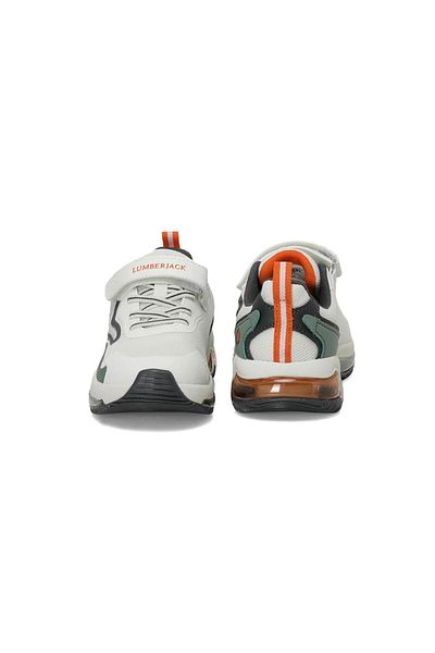 lumberjack 101509836   Vittoria Girls' Running Shoes White - Orange