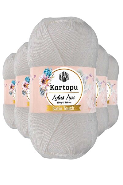 Marsilyan 5 قطع لوتس لوكس بيكيني بوستير بلوزة حياكة لامعة K010 أبيض