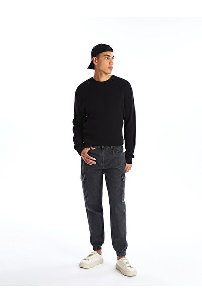 LC Waikiki Ανδρικό τζιν παντελόνι Anthracite 780 Jogger