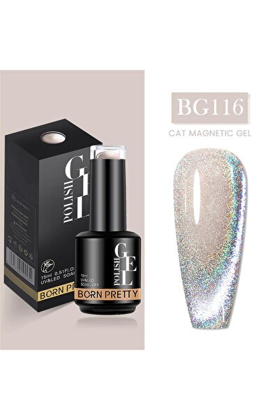 Born Pretty 15 ml Kedi Gözü kalıcı oje BG116 (55933)