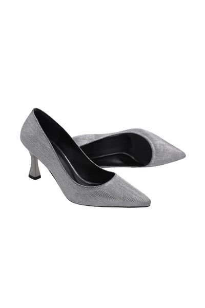 Prego Park Moda - Pantofi stiletto Platinum pentru damă