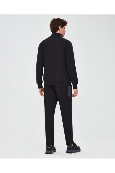 SKECHERS Coll. M Track Suit Set Erkek Siyah Eşofman Takımı S241211-001