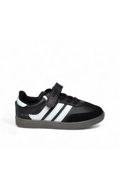 Prego Dodix - Children's Sports Shoes, Thermo Non-slip Sole, Velcro Black