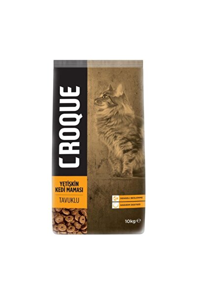 Croque Tavuklu Yetişkin Kedi Maması - 10kg