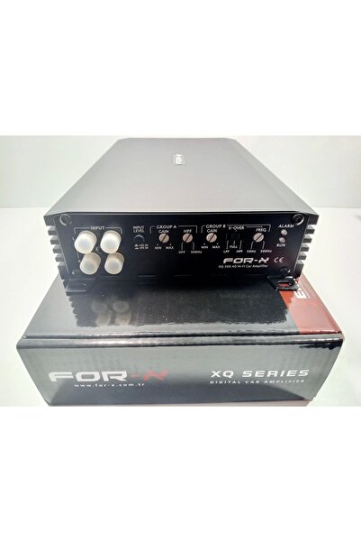 For-X Amfi – 4 x 300 RMS Ses ve Bass Amfisi – For-x XQ-300.4D Oto Anfi - For-x Çakmak Hediyeli