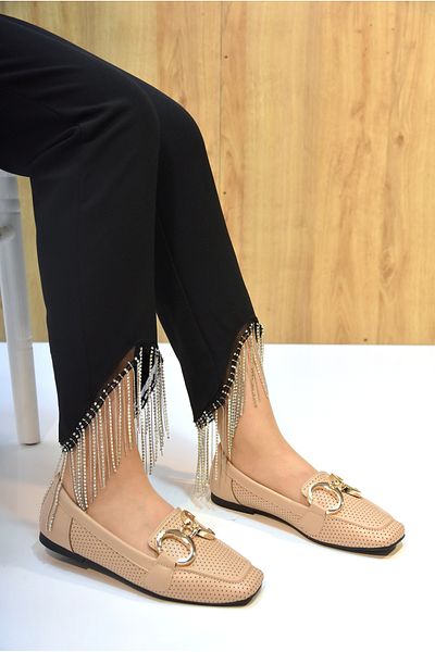 Prego Ring Buckle Tpu Light Sole Daily Γυναικεία Παπούτσια Μπαλαρίνας Παξιμάδι