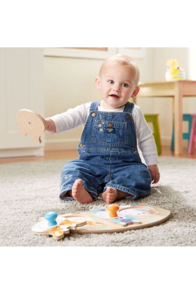 Melissa & Doug Melissa and Doug Büyük Tutmalı Yapboz - Çiftlik