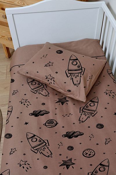 Tuğba Kuğu Linen Duvet Cover Set - Baby Size (100X150)