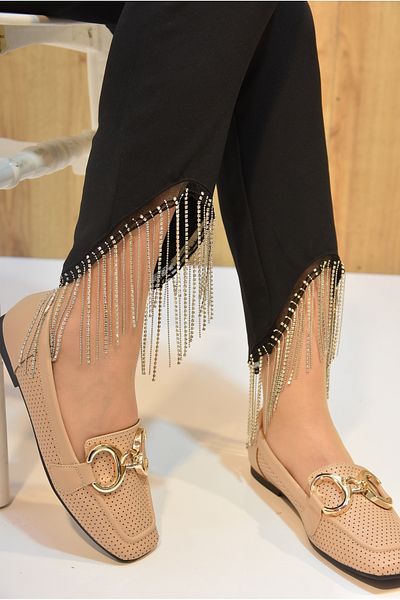 Prego Ring Buckle Tpu Light Sole Daily Γυναικεία Παπούτσια Μπαλαρίνας Παξιμάδι