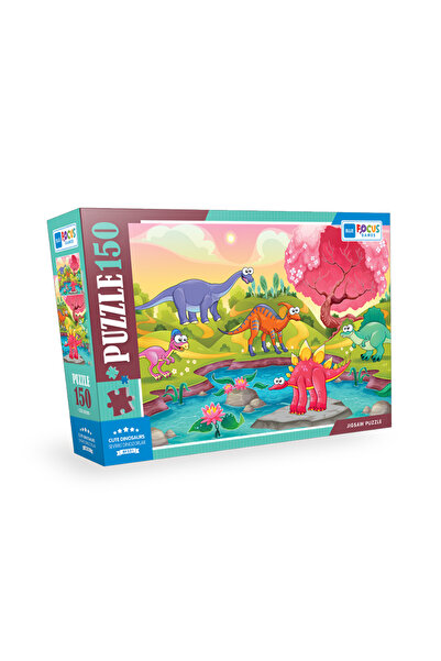 Blue Focus لغز 150 قطعة - الديناصورات اللطيفة