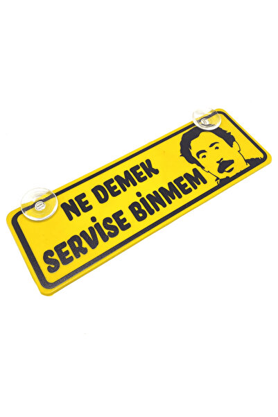 Genel Markalar Ne Demek Yazılı Dekoratif Plaka - Sarı Renk Araç İçi Cam Süsü ...