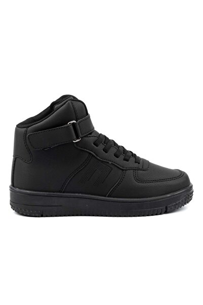 KOCAMANLAR Cool Glaxy Long Beijing Throat Basketball Kids Sneakers Black