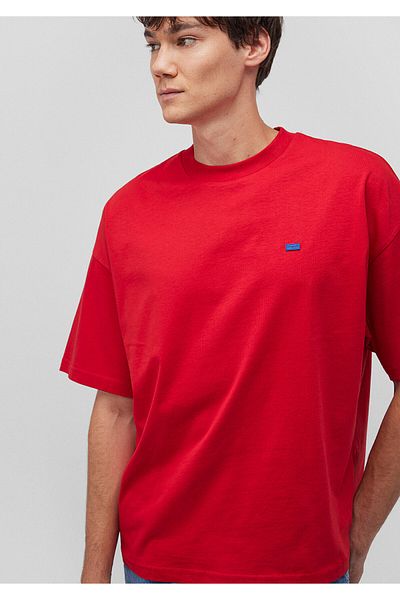 Mavi Crew Neck Basic Red T-Shirt Oversize / Φαρδιά κοπή 0611931 -86417