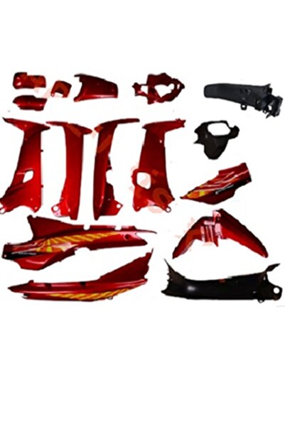 Falcon Kaporta Seti 100 Çelik Falkon Yuki Kırmızı Y/s