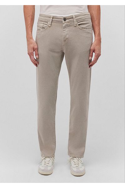 Mavi Martin Pale Powder Beige Comfort Gabardine Trousers 0037883628