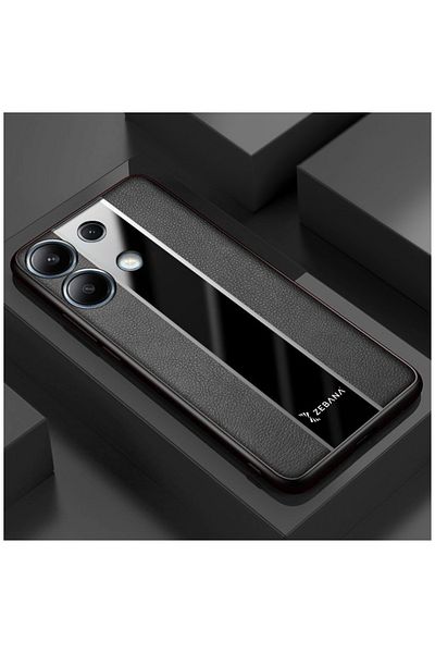 Zebana حافظة متوافقة مع هاتف Xiaomi Redmi Note 13 Pro 5G، حافظة جلدية فاخرة باللون الأسود